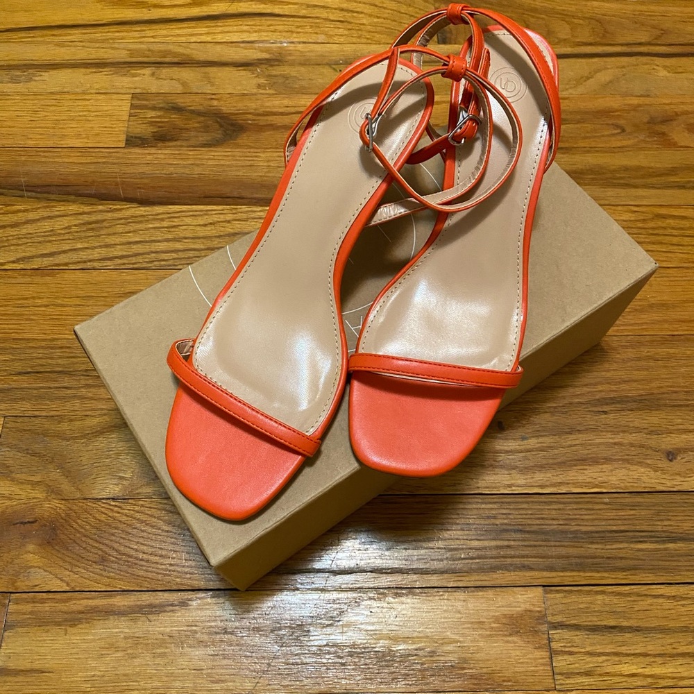 URBAN OUTFITTERS PAPAYA Strappy Sandals